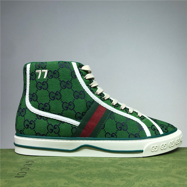 Gucci Tennis 1977 GG Green - 1