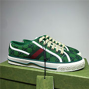 Gucci Tennis 1977 GG Low Green - 4