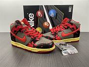 Nike Dunk High 1985 Red Acid Wash DD9404-600 - 3