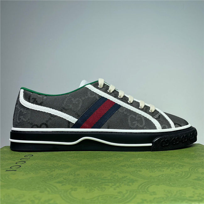 Gucci Tennis 1977 GG Low Grey - 1