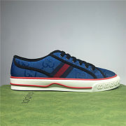 Gucci Tennis 1977 GG Low Navy - 1