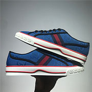 Gucci Tennis 1977 GG Low Navy - 2