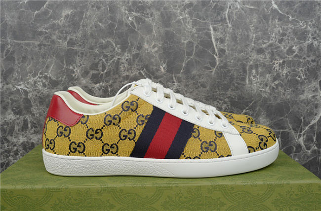 Gucci Tennis 1977 GG Low Yellow - 1