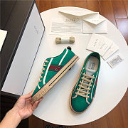 Gucci Tennis 1977 GG Low Line Green  - 3