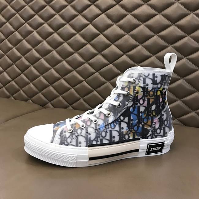 Dior B23 High Top Logo Oblique Multu Color - 1