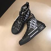 Dior B23 High Top Logo Oblique Black - 4