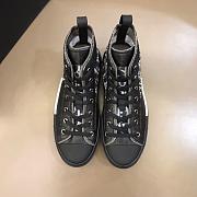 Dior B23 High Top Logo Oblique Black - 5