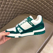 Louis Vuitton Trainer Sneaker Green - 4