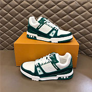 Louis Vuitton Trainer Sneaker Green - 3