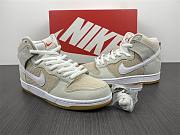 Nike SB Dunk High Pro ISO Orange Label Unbleached Natural DA9626-100 - 2