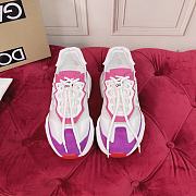 Dolce & Gabbana Daymaster Sneakers White Purple Pink - 3