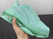 Balenciaga Triple Clear Sole Green 544351W2GA14500 - 2