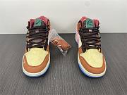 Nike Dunk Mid Social Status Free Lunch Chocolate Milk DJ1173-700 - 2