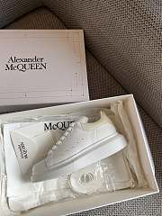 Alexander McQueen Oversized Clear White  - 2