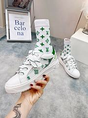 Louis Vuitton Time Out Women sneaker Green - 5