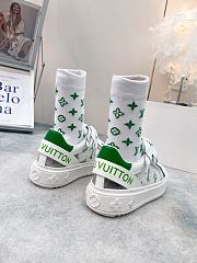 Louis Vuitton Time Out Women sneaker Green - 3