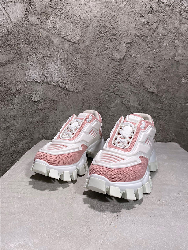 Prada Cloudbust Thunder Luminous Light Pink Sneakers - 1