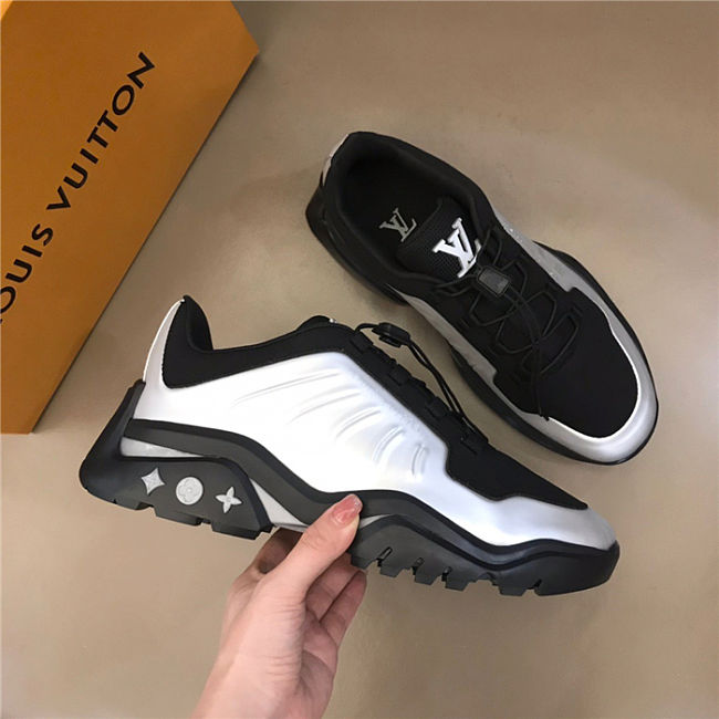 Louis Vuitton Millenium sneaker White Black Sole - 1