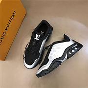 Louis Vuitton Millenium sneaker White Black Sole - 5