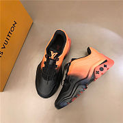 Louis Vuitton Millenium sneaker Orange Black - 3