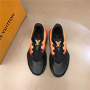 Louis Vuitton Millenium sneaker Orange Black - 2