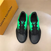 Louis Vuitton Millenium sneaker Black Green - 5