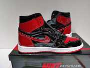 Air Jordan 1 High OG Bred Patent 555088-063 - 3