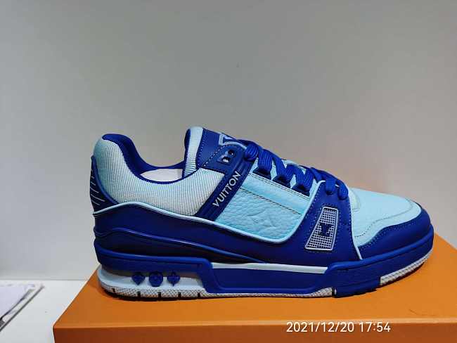 Louis Vuitton Top Sneaker Blue - 1