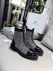 Givenchy Chelsea boots Black White - 1