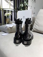 Givenchy Chelsea boots Black White - 4