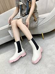 Givenchy Chelsea boots White Pink - 1