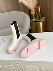 Givenchy Chelsea boots White Pink - 5