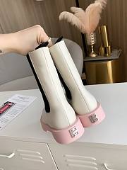 Givenchy Chelsea boots White Pink - 4