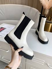 Givenchy Chelsea boots White Black - 3