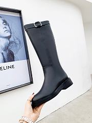 Givenchy Squared  Boots in Stretch Leather - 5