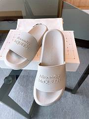 Alexander McQueen Pool Slide Ivory - 5