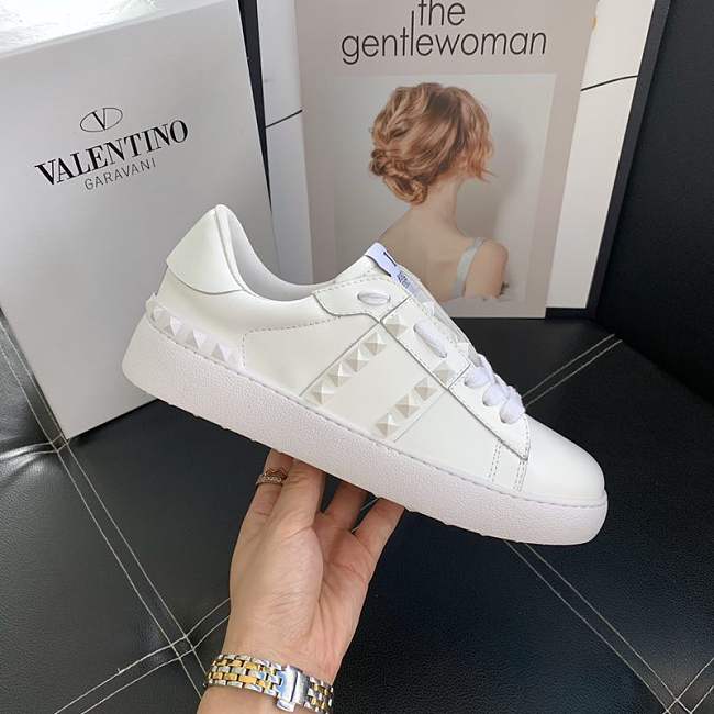 Valentino Untitled Open Sneaker White - 1