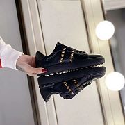 Valentino Untitled Open Sneaker Black - 1