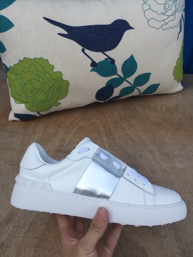 Valentino Garavani Open Sneaker Silver - 1