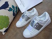 Valentino Garavani Open Sneaker Silver - 3