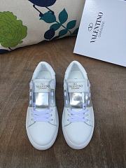 Valentino Garavani Open Sneaker Silver - 4