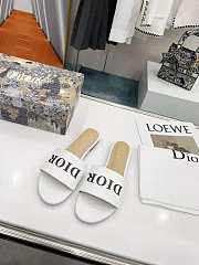 Christian Dior Slide White - 4