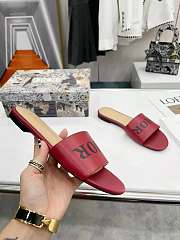 Christian Dior Slide Red - 4