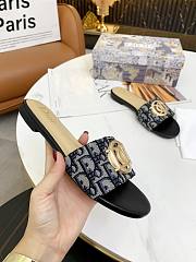 Christian Dior Dway Slide Black - 1