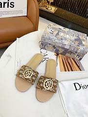 Christian Dior Dway Slide Yellow - 4