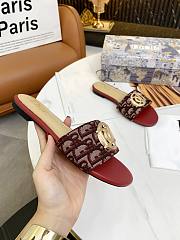 Christian Dior Dway Slide Red - 1