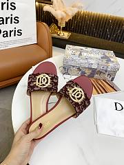 Christian Dior Dway Slide Red - 3