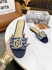 Christian Dior Dway Slide Blue - 1