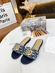 Christian Dior Dway Slide Blue - 5