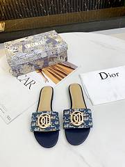 Christian Dior Dway Slide Blue - 3